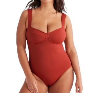 Knix Balcony Cup One Piece Swimsuit Size L